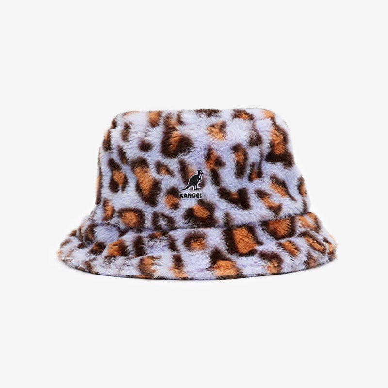 Kangol Faux Fur Bucket Leopard – BASECESENA
