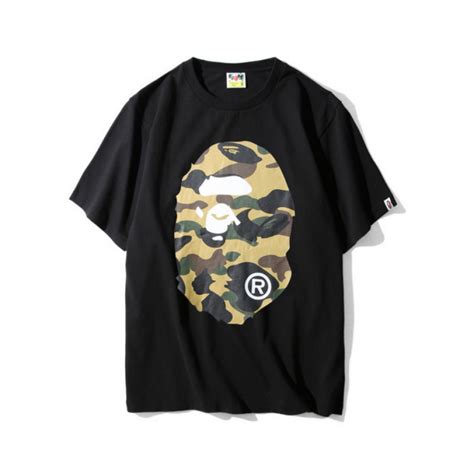 BAPE Green Camo Tee Black – BASECESENA
