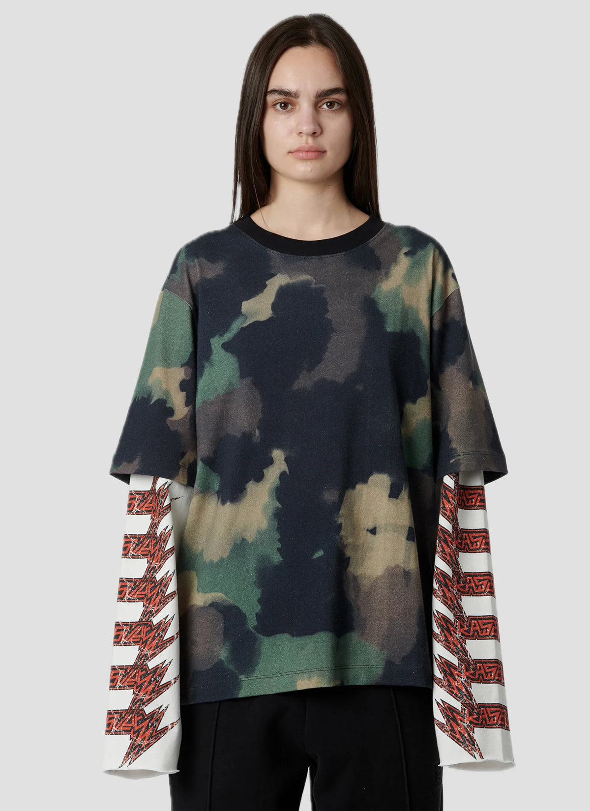Rassvet Faux Layered Metal LS TEE Camo