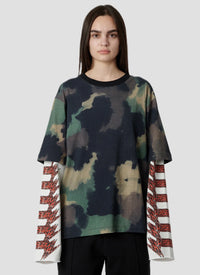 Rassvet Faux Layered Metal LS TEE Camo