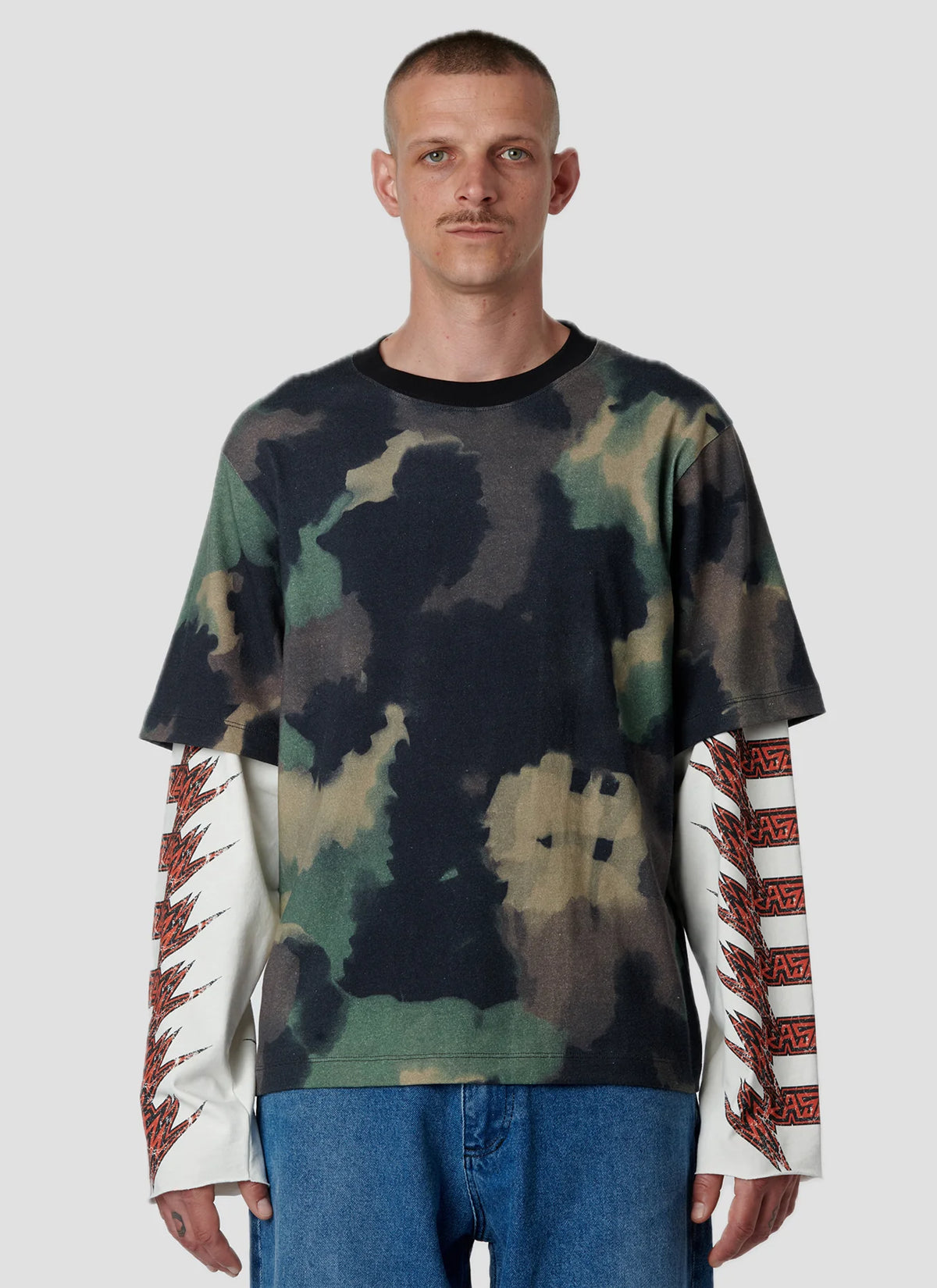 Rassvet Faux Layered Metal LS TEE Camo