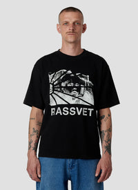Rassvet Heritage Logo Tee Black