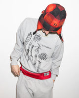 No Problemo Plaid Flap Cap Red