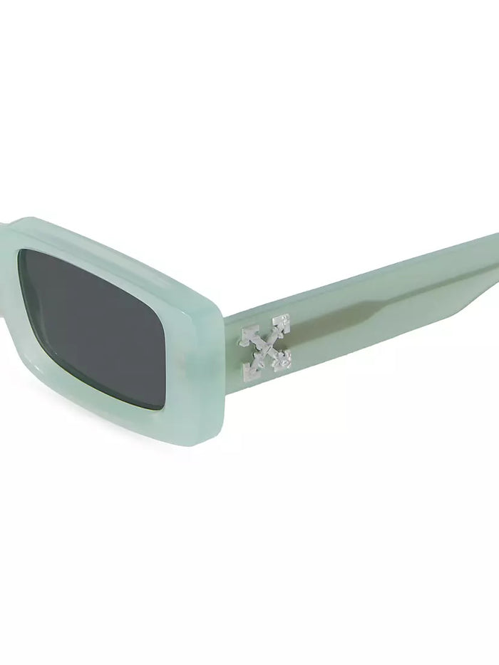 Off-White Sunglasses Arthur Teal Dark Grey