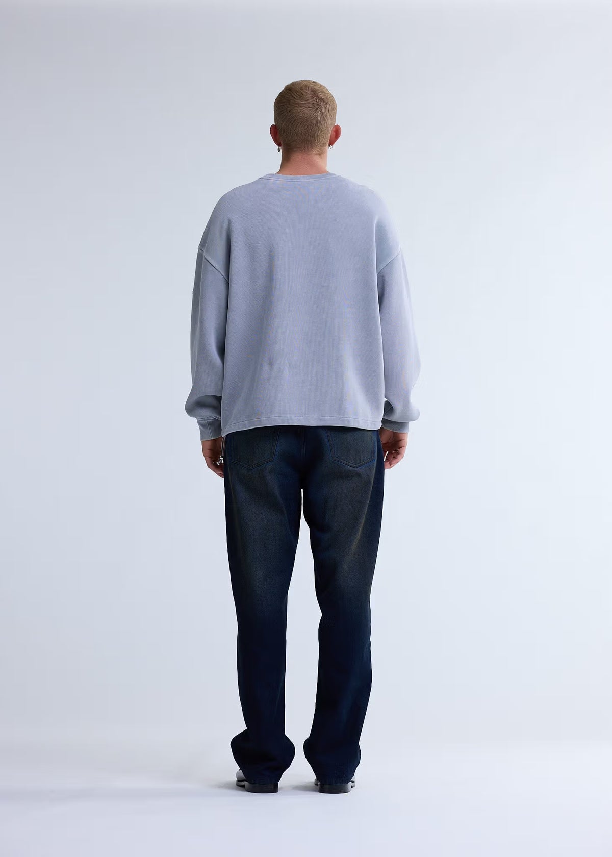 New Amsterdam Plate Sweat Washed Grey
