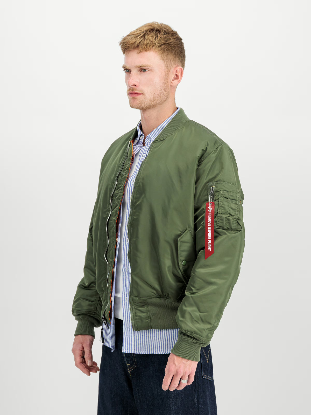MA-1 Heritage Bomber Jacket Sage Green
