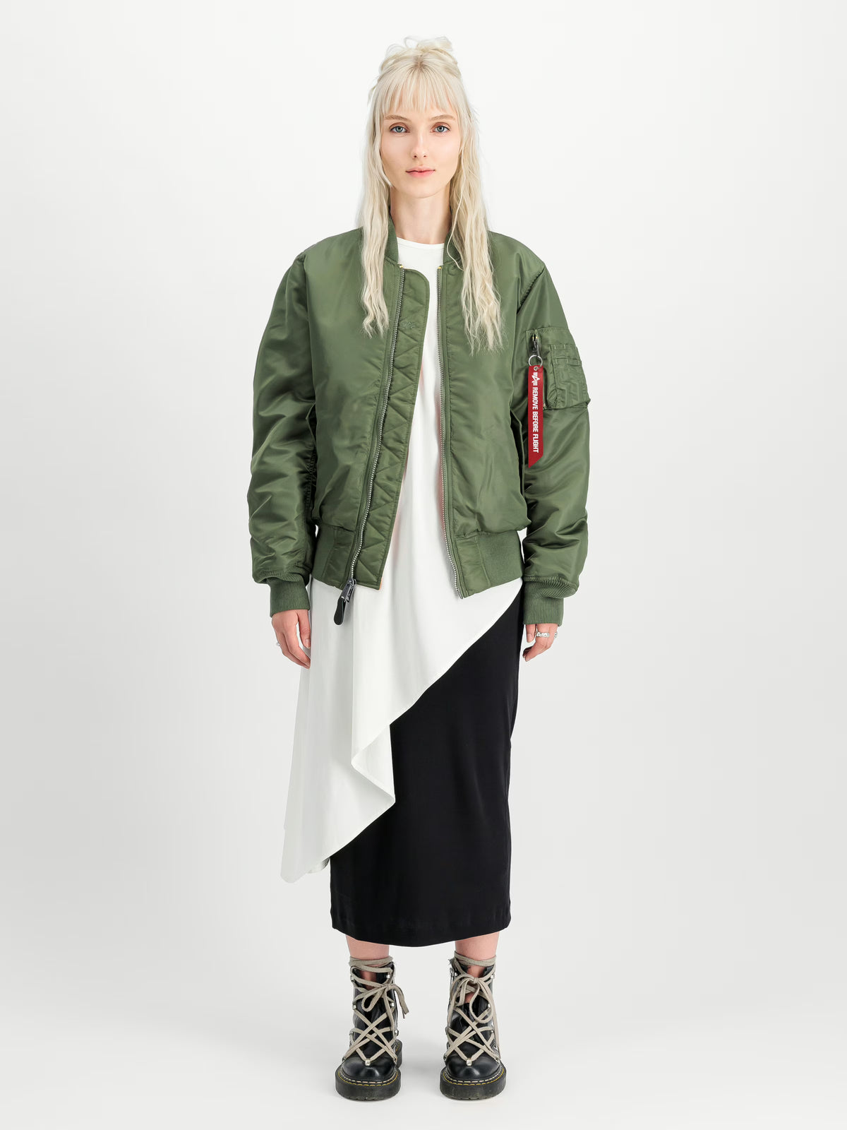 MA-1 Heritage Bomber Jacket Sage Green