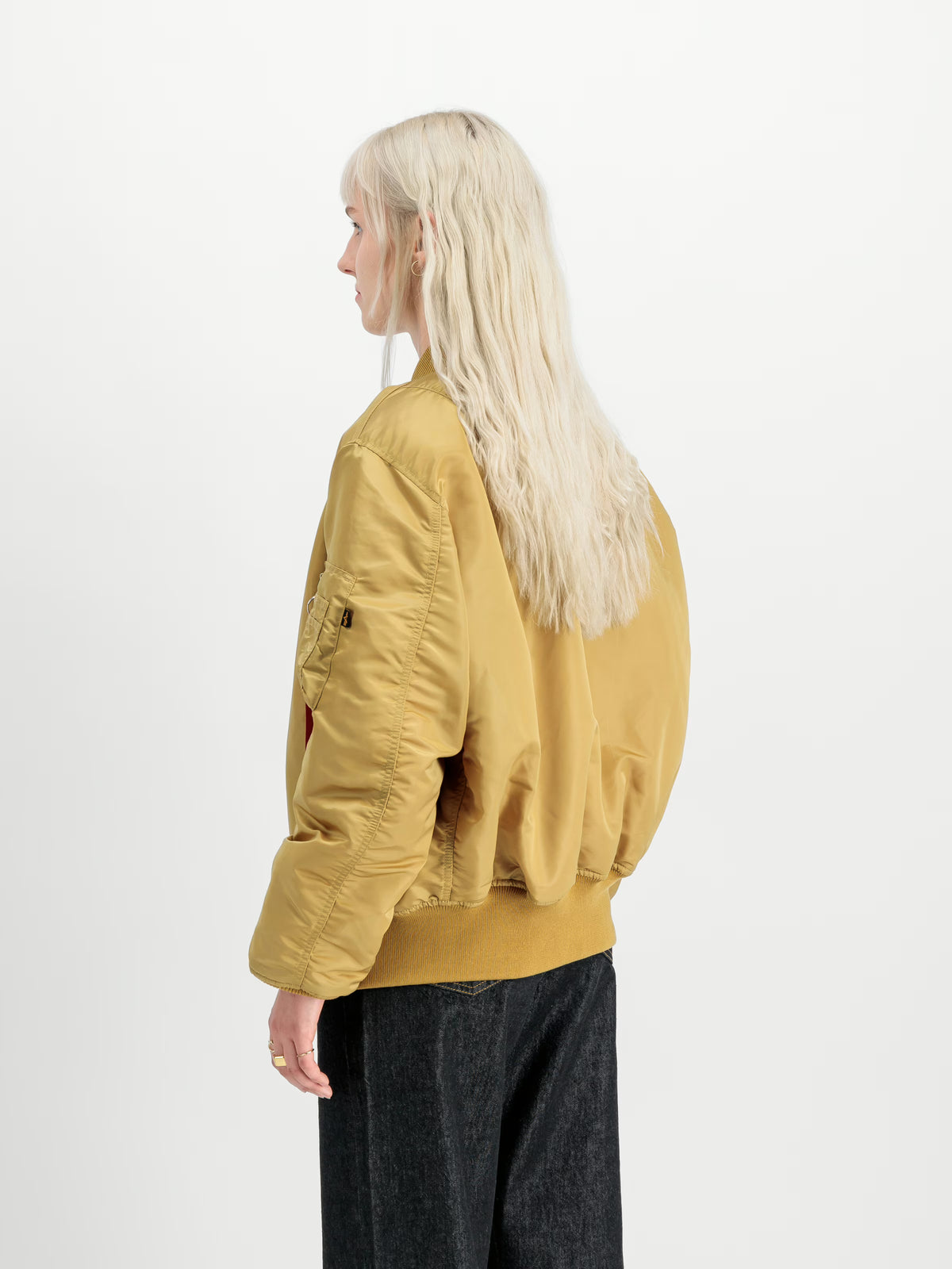 Alpha Industries MA-1 Gold Bomber Jacket