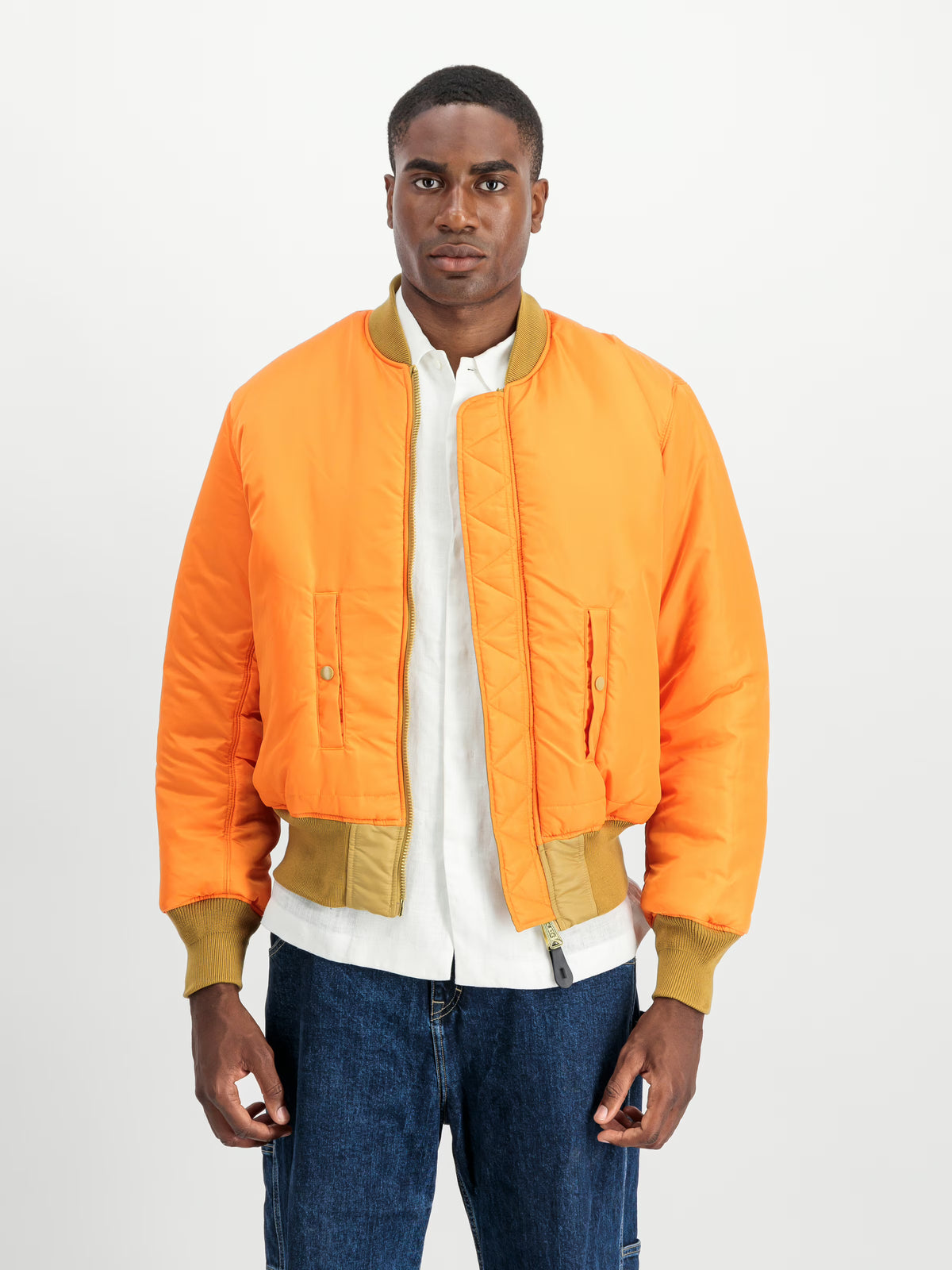 Alpha Industries MA-1 Gold Bomber Jacket