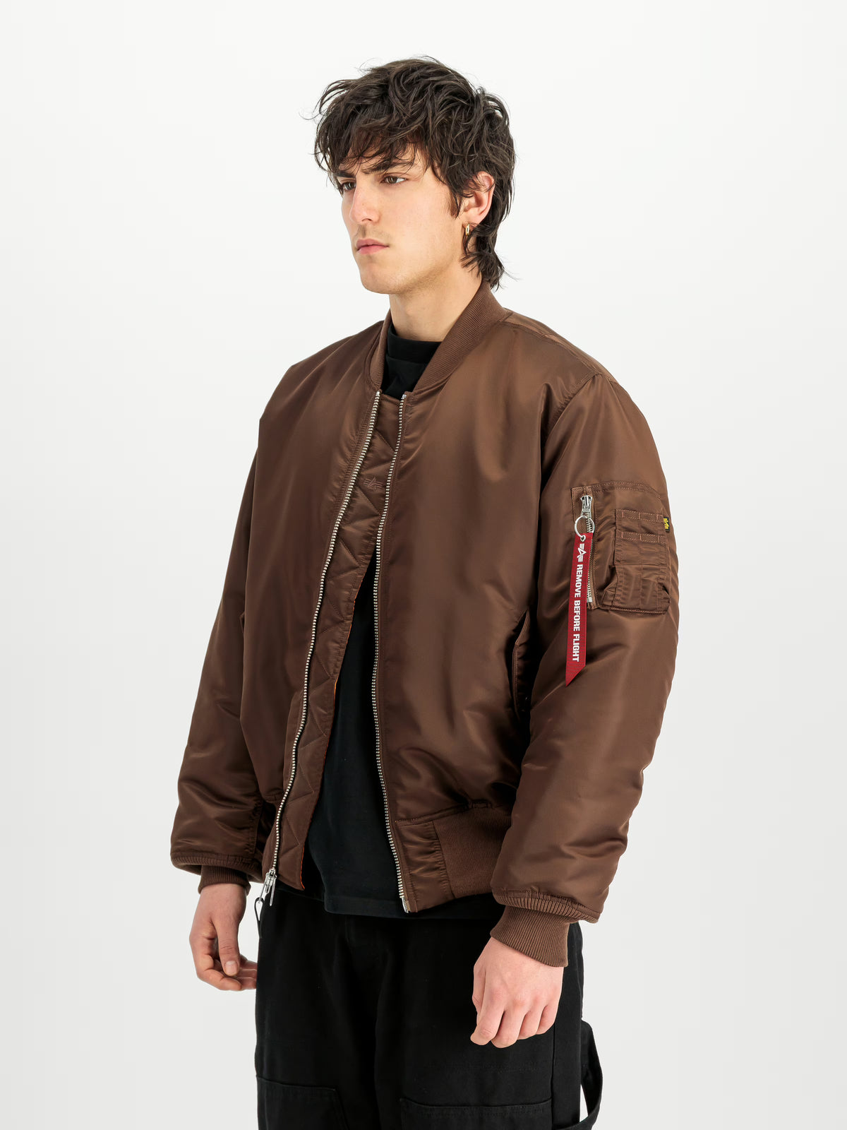 MA-1 Heritage Bomber Jacket Brown