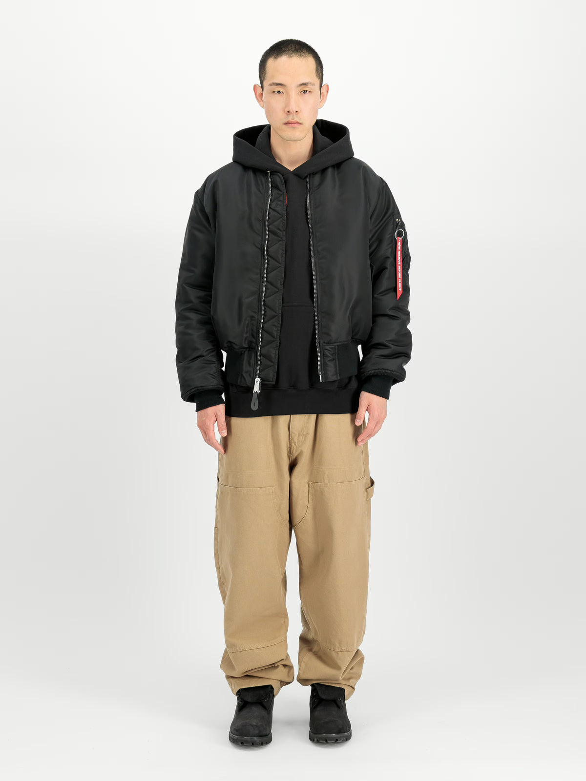 MA-1 Heritage Bomber Jacket Black