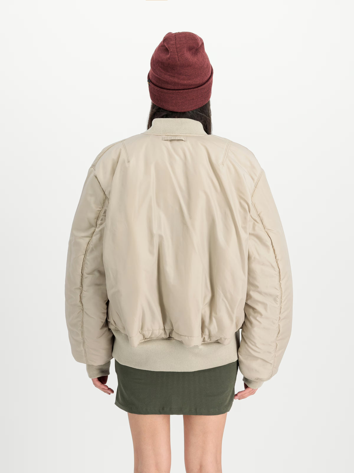 Alpha Industries MA-1 BeIge Bomber Jacket