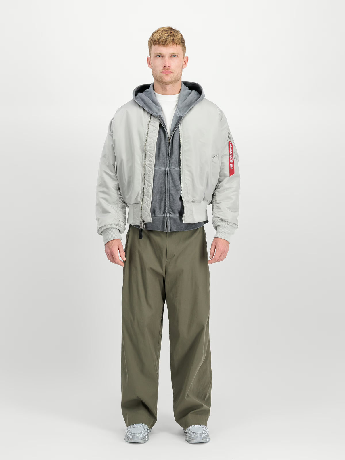 MA-1 Heritage Bomber Jacket Rep Grey