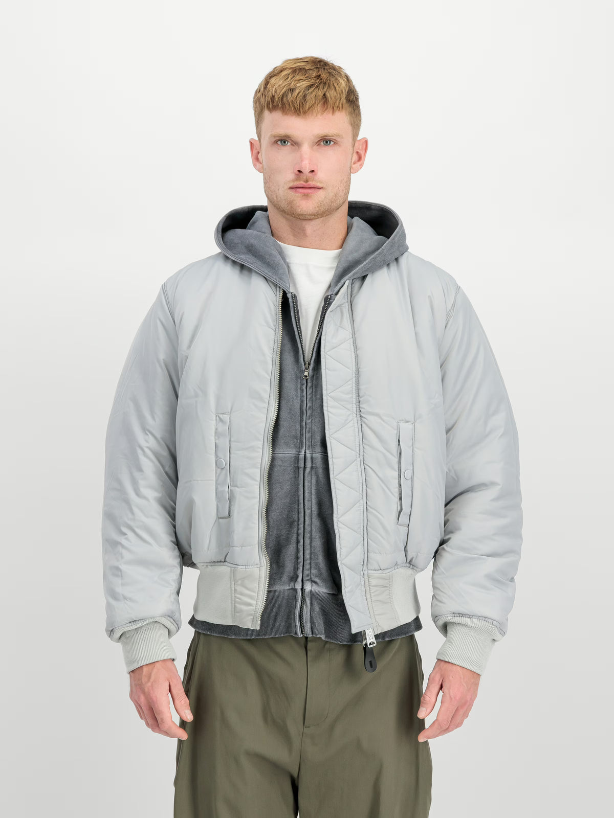 MA-1 Heritage Bomber Jacket Rep Grey