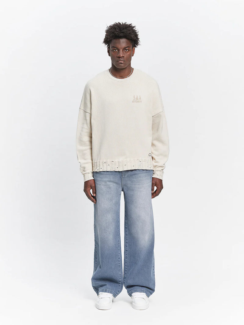 Reternity Essentials Baggy Denim - Stone Blue