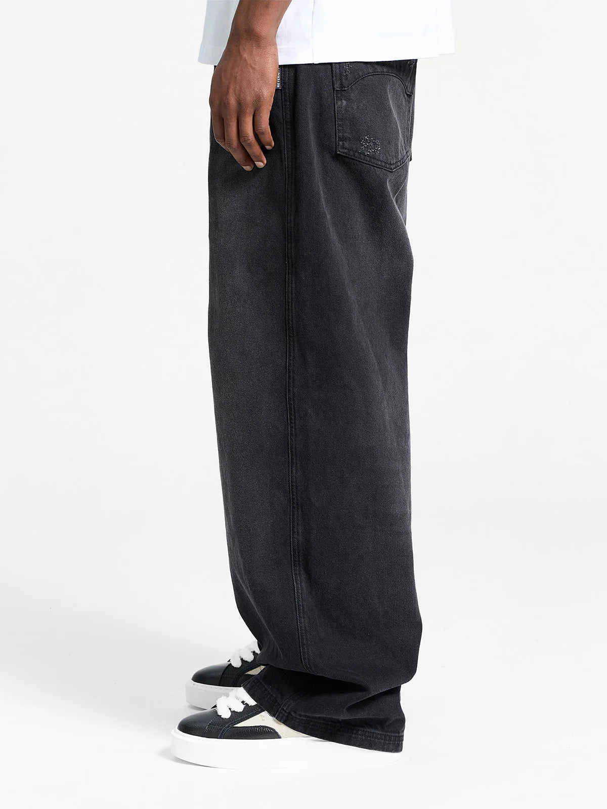 Essential Baggy Denim | Black