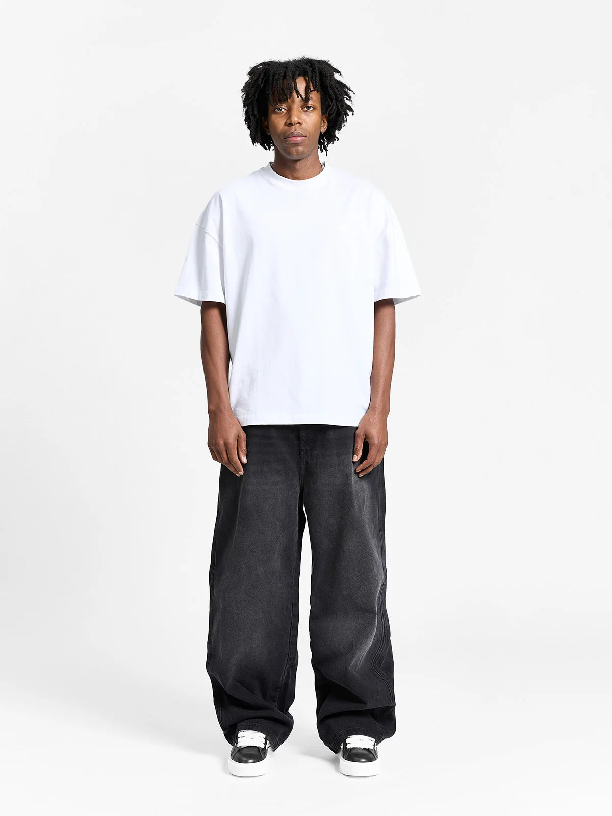 Essential Baggy Denim | Black