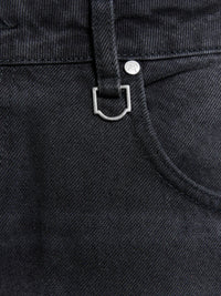 Reternity Essential Baggy Denim - Washed Black