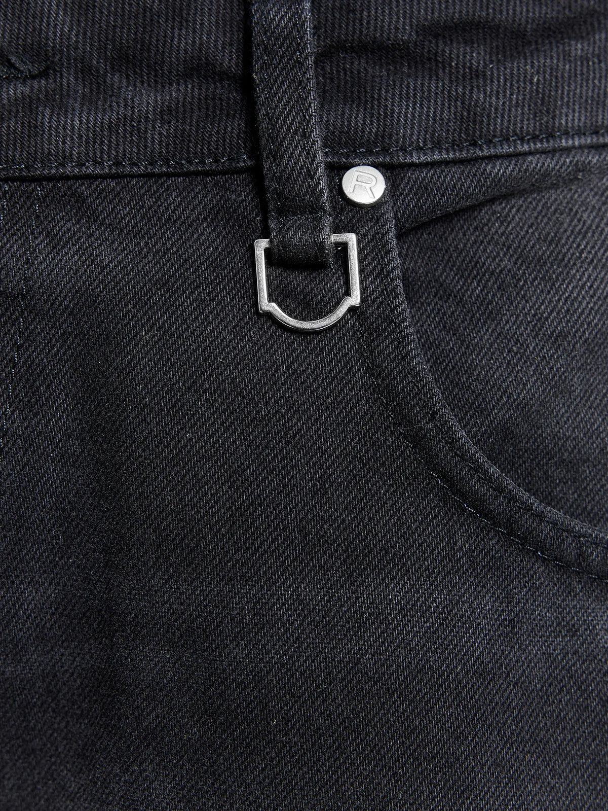 Essential Baggy Denim | Black