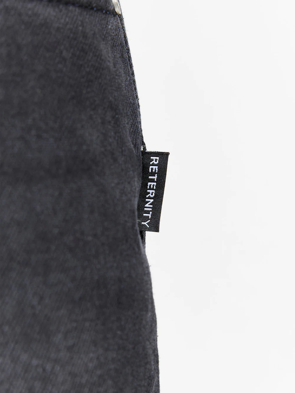 Reternity Essential Baggy Denim - Washed Black