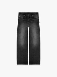 Reternity Essential Baggy Denim - Washed Black