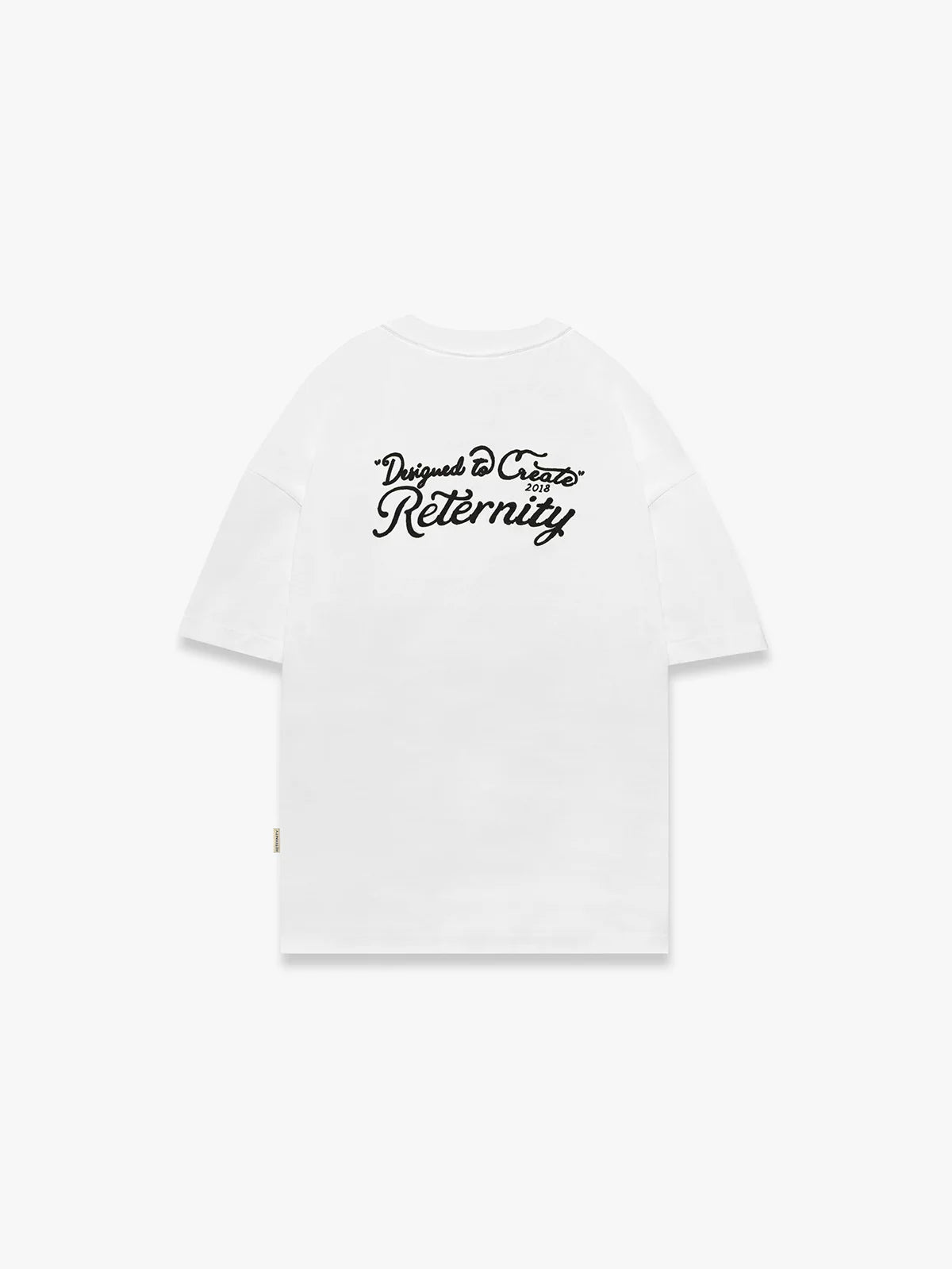 Reternity Design to Create T-shirt White
