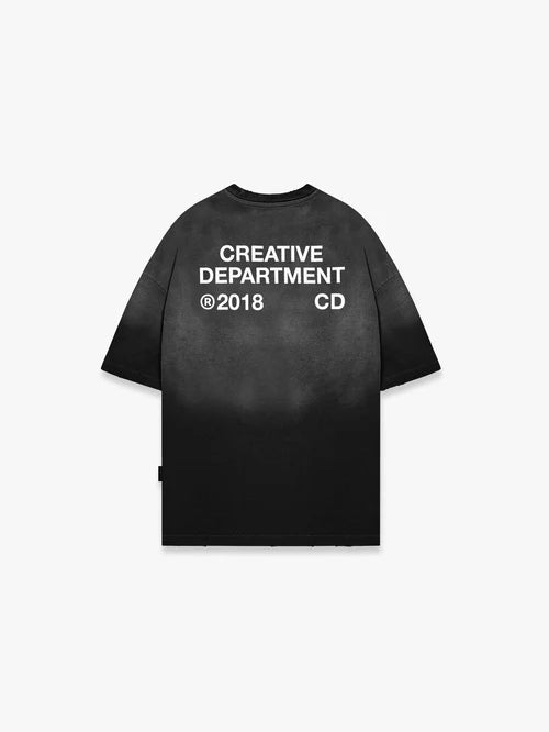 Reternity Tshirt Creative Dept Faded Black