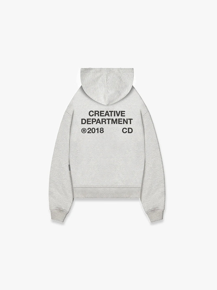Reternity Creative Hoodie - Melange Grey
