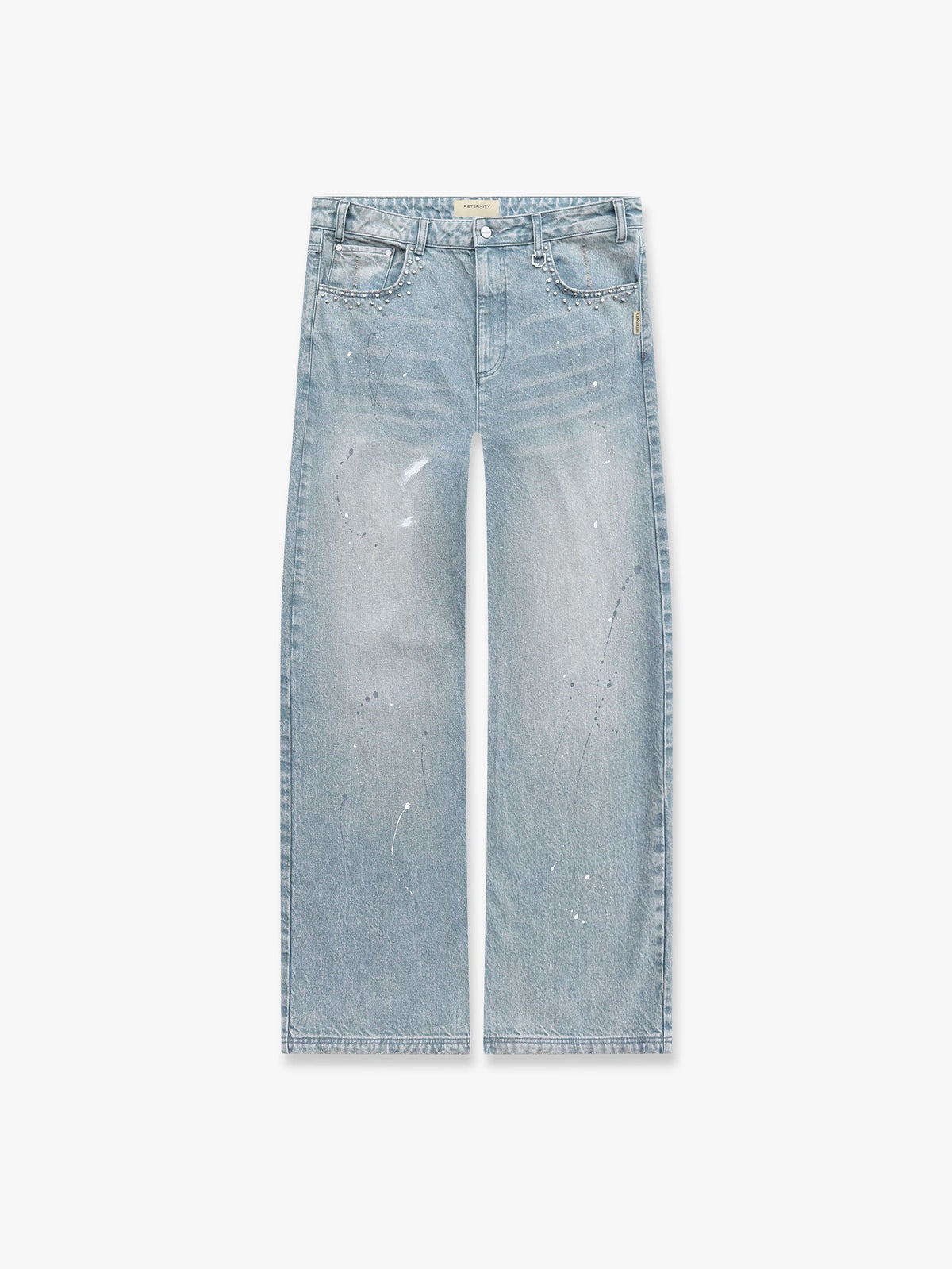 Reternity Studded Denim Light Blue