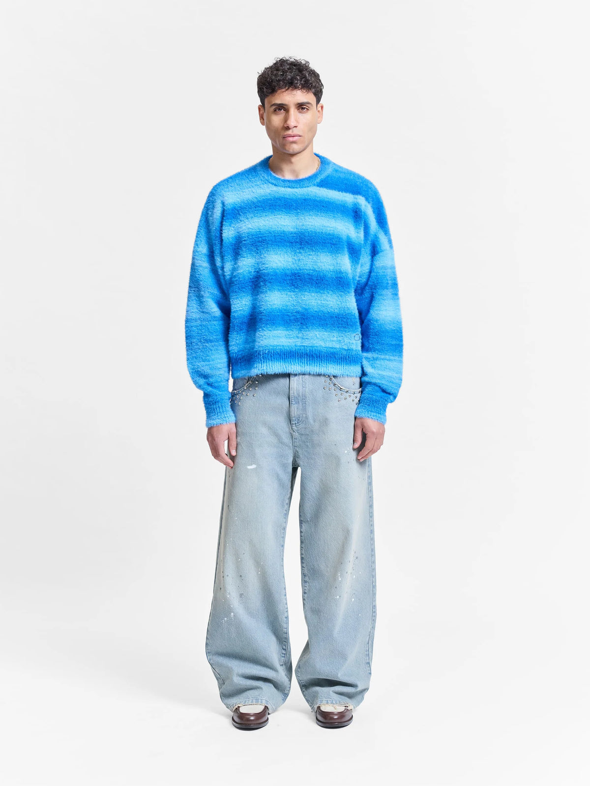 Reternity Studded Denim Light Blue