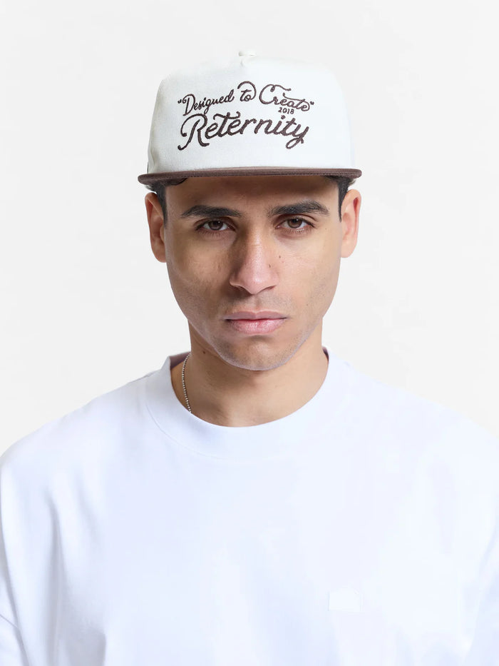 Reternity Unstructured Snapback Cream/Brown