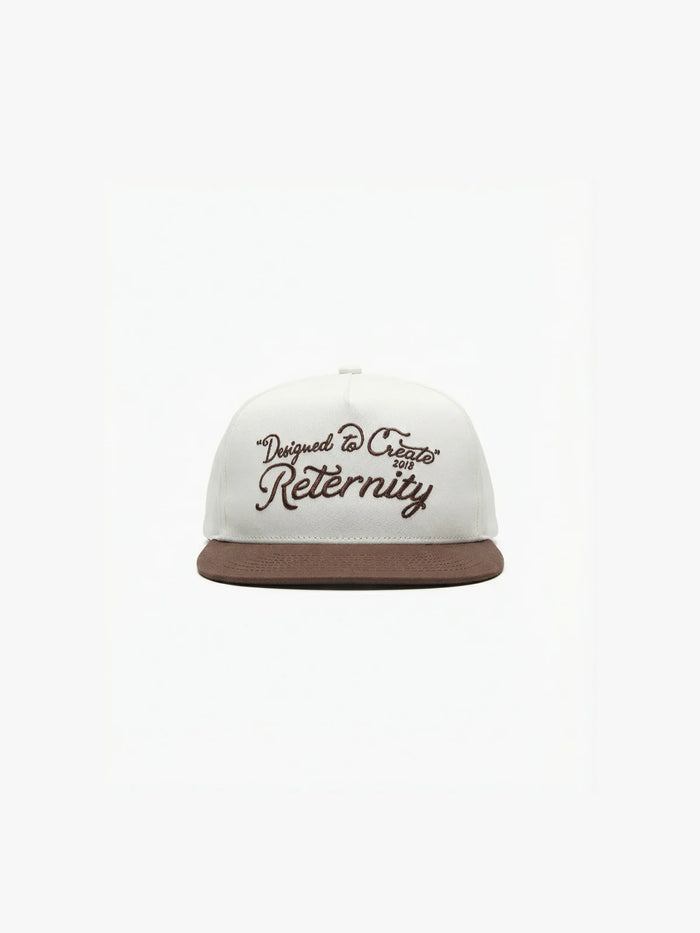 Reternity Unstructured Snapback Cream/Brown