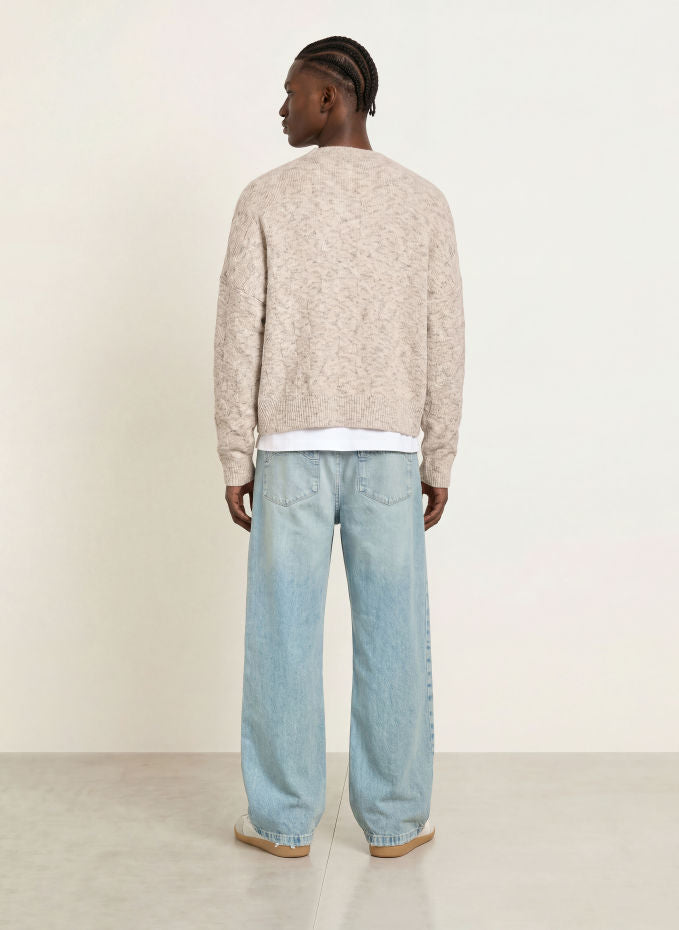 Artisan Knit Sweater | Beige