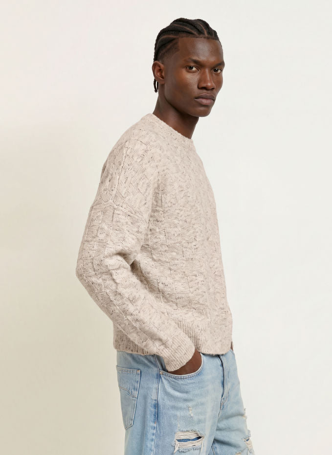 Artisan Knit Sweater | Beige