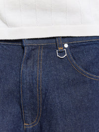 Reternity Indigo Raw Jorts