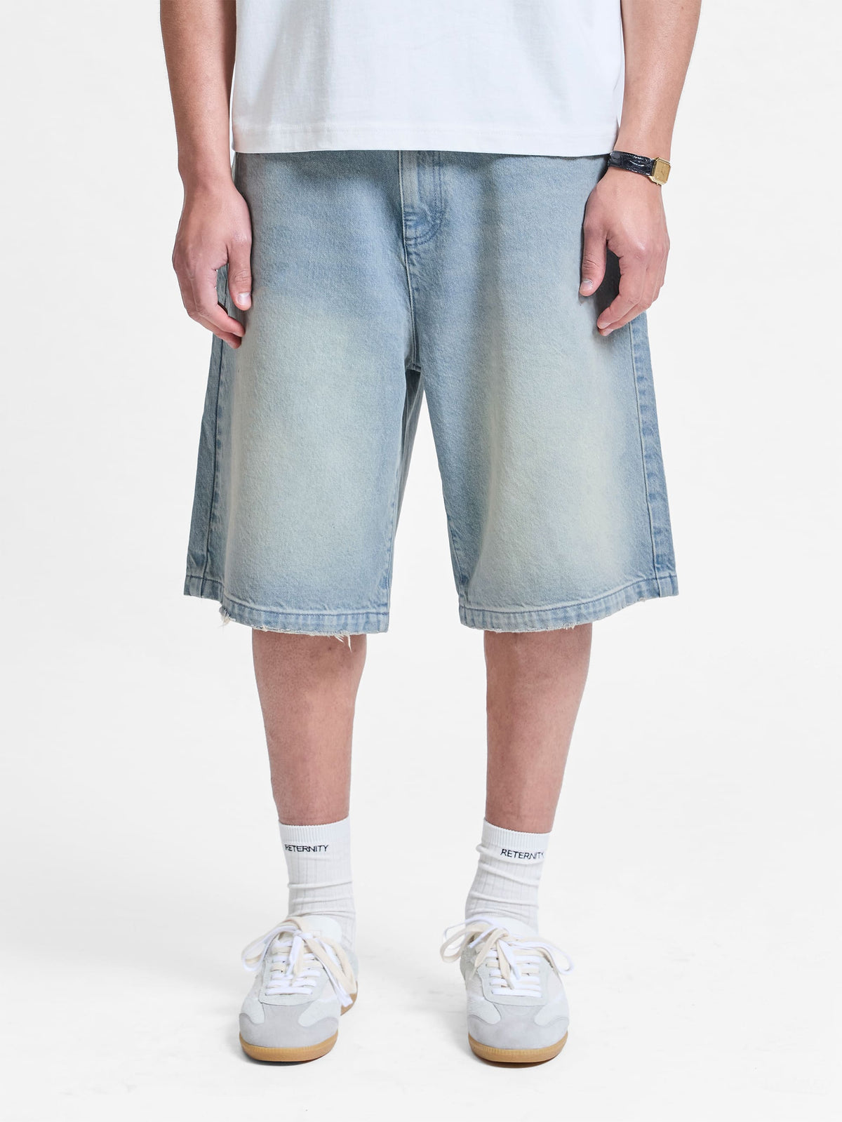 Reternity Essential Jorts Light Blue