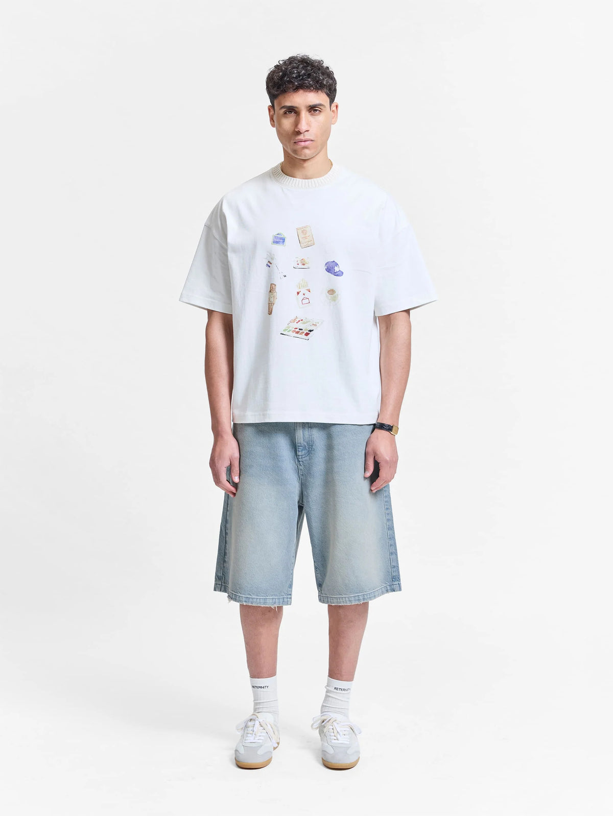 Reternity Essential Jorts Light Blue