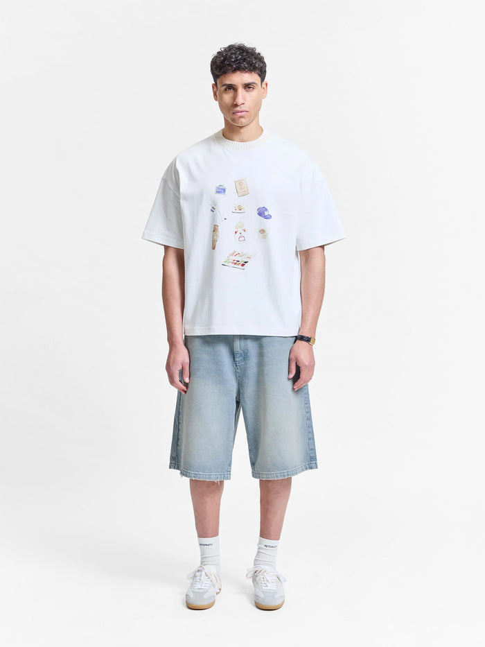 Reternity Essential Jorts Light Blue