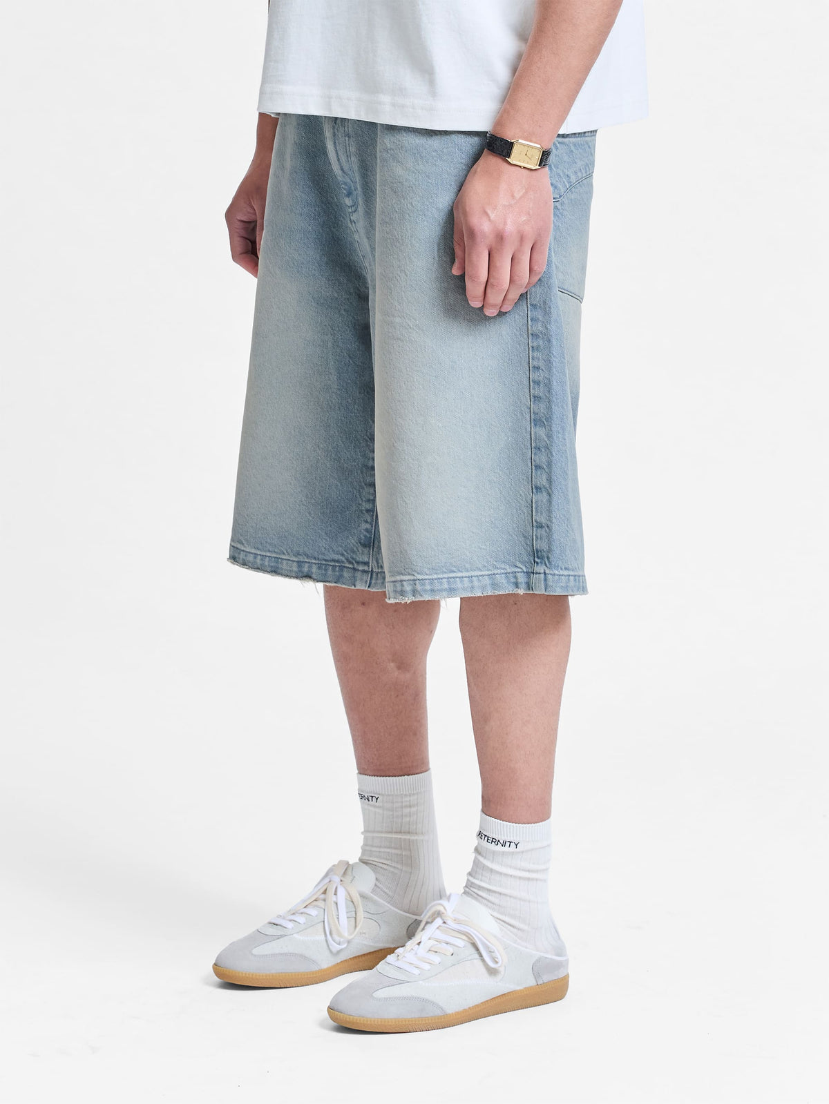 Reternity Essential Jorts Light Blue