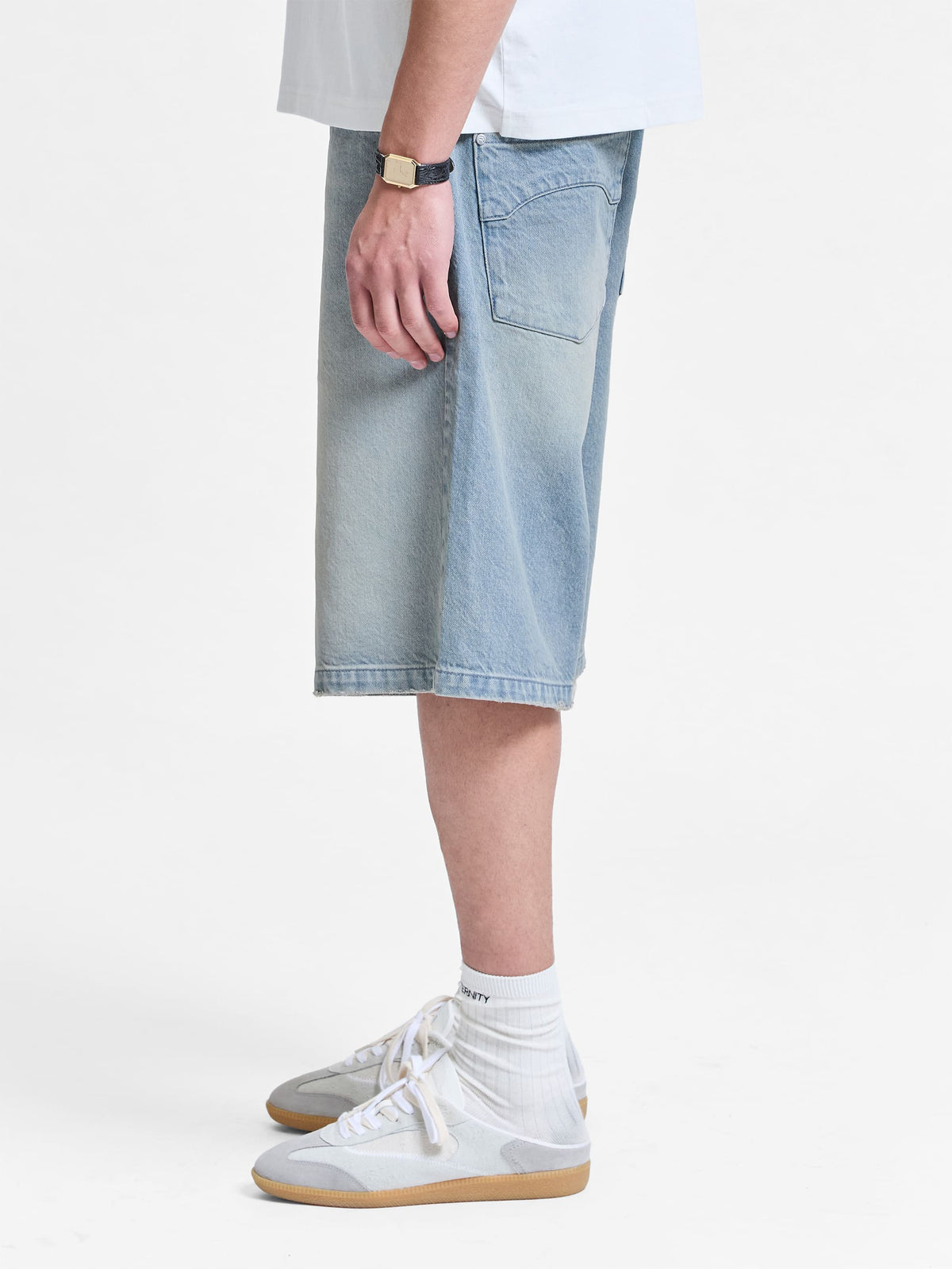 Reternity Essential Jorts Light Blue