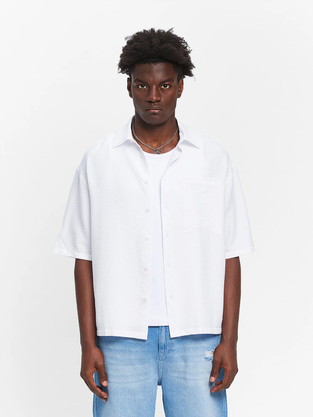 Reternity Eclux Shirt Button - Pure White