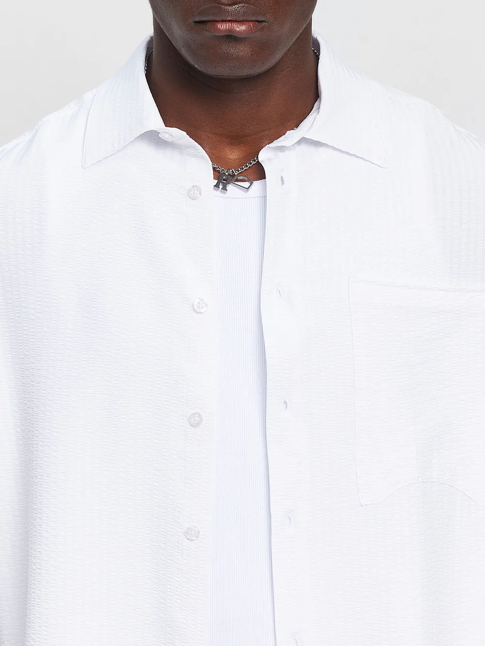 Reternity Eclux Shirt Button - Pure White