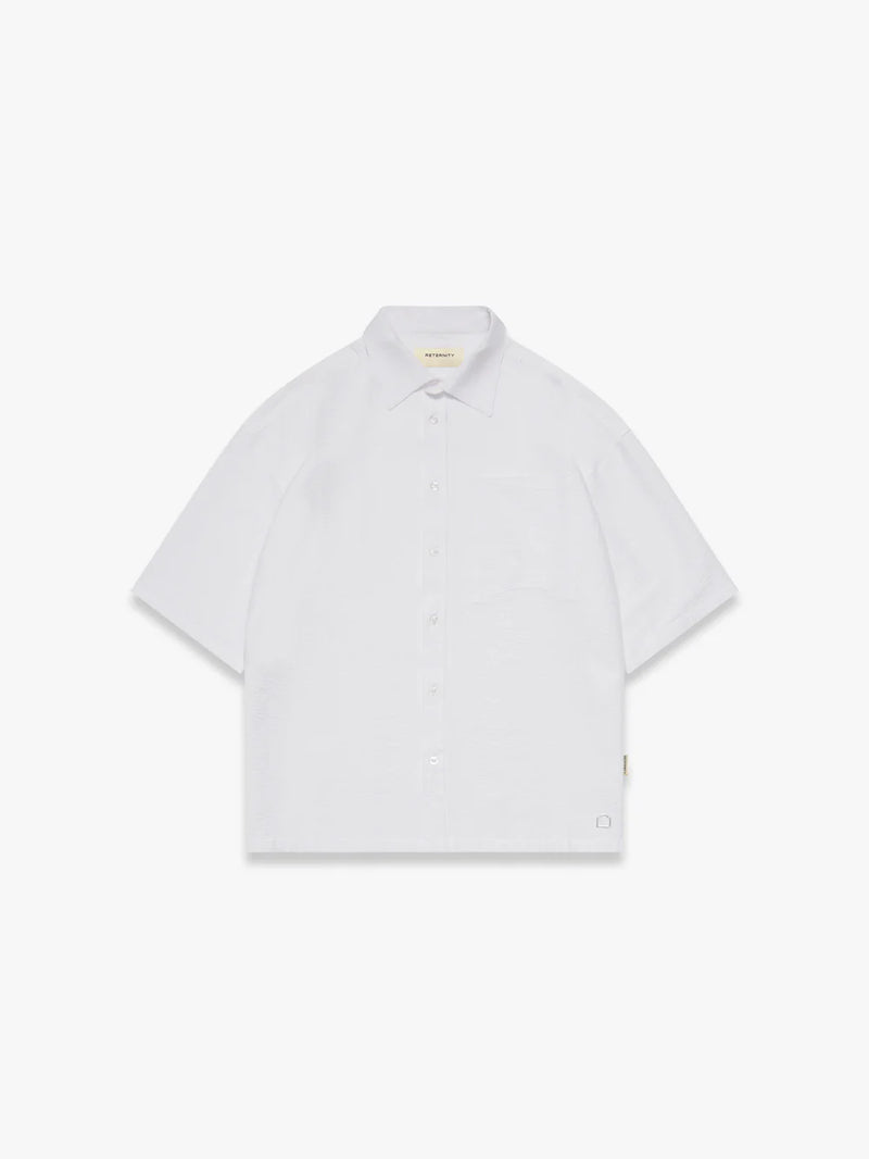 Reternity Eclux Shirt Button - Pure White