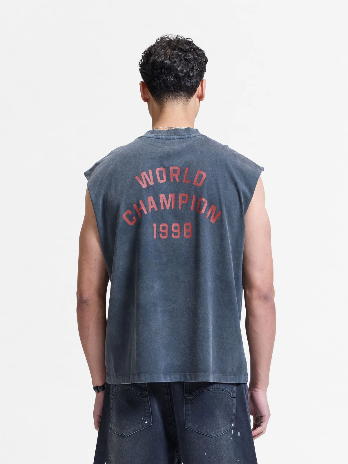 Reternity Tanktop World Champion Washed Black