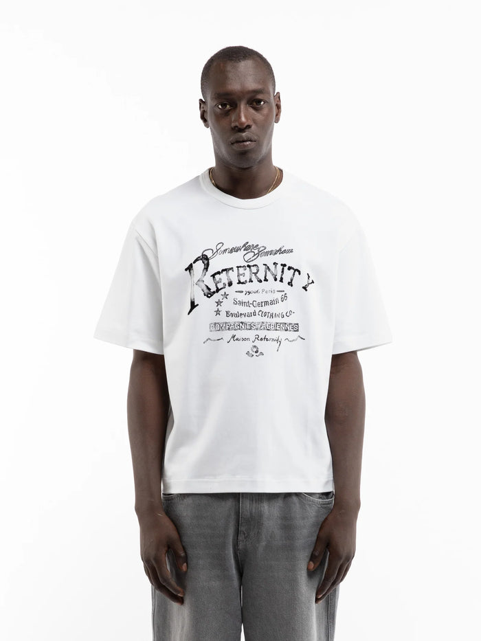 Somewhere Somehow T-shirt | White
