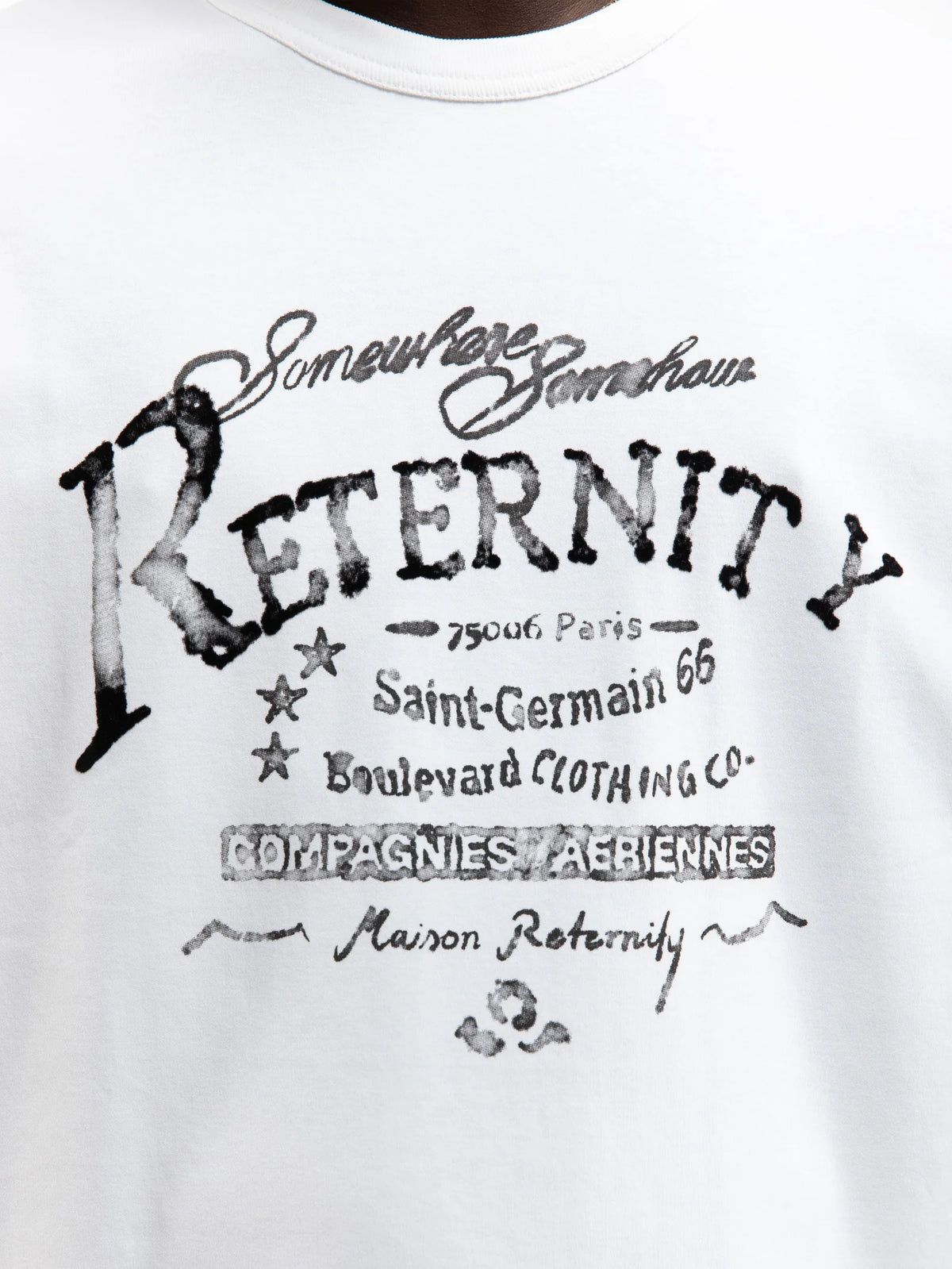 Somewhere Somehow T-shirt | White