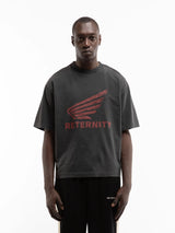 Aèro Regular T-shirt | Washed Black