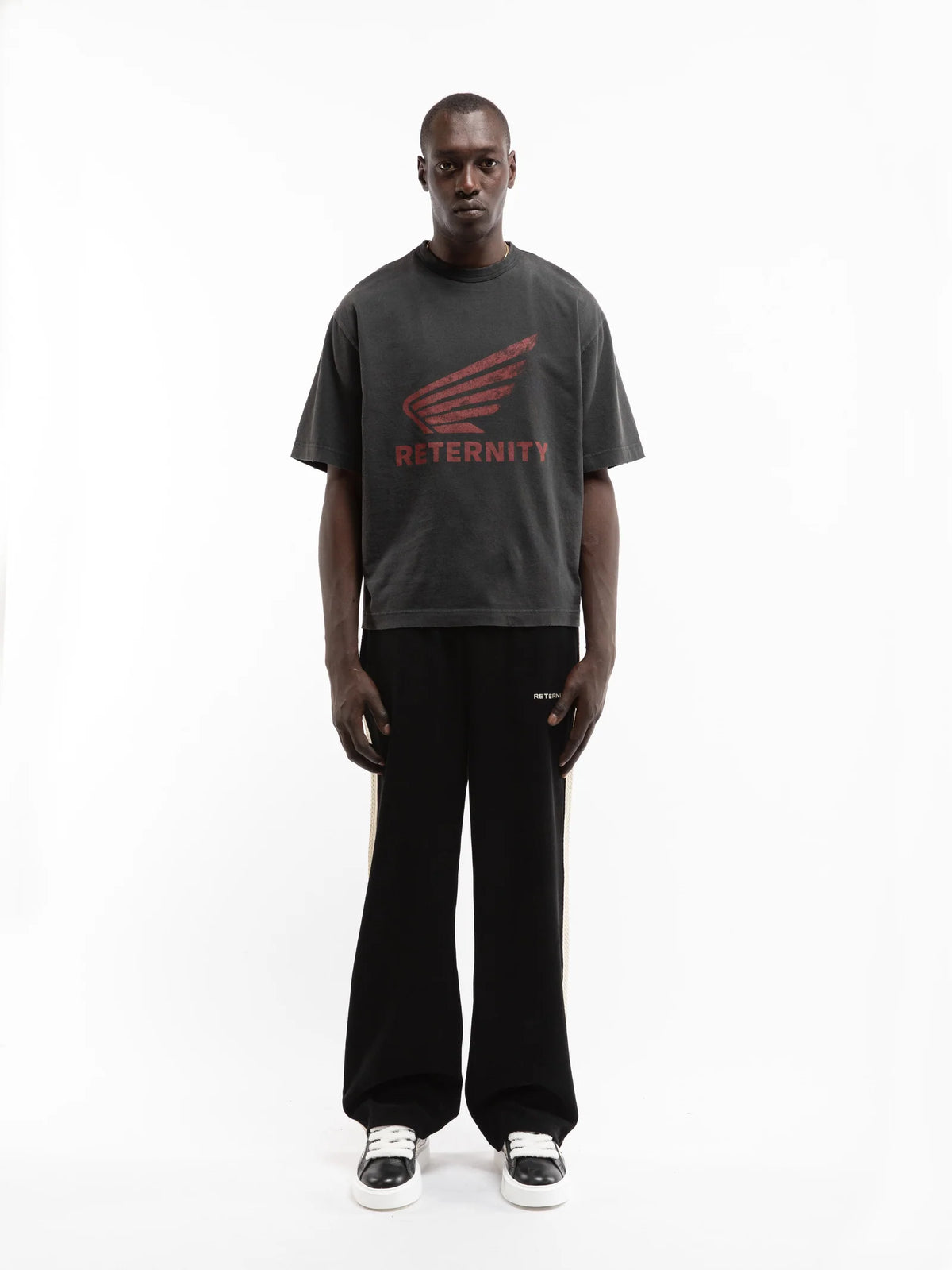 Aèro Regular T-shirt | Washed Black