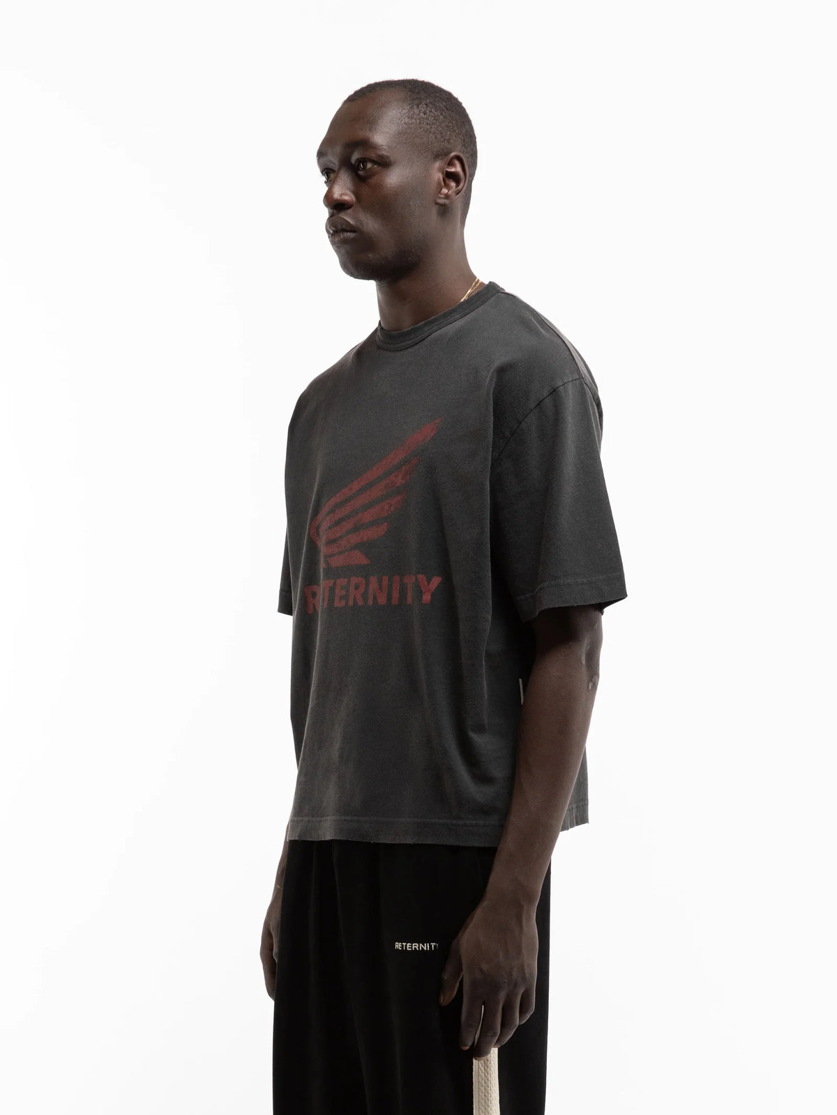 Aèro Regular T-shirt | Washed Black