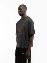 Aèro Regular T-shirt | Washed Black
